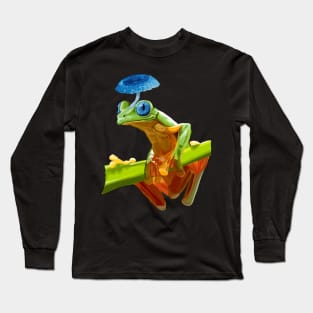 Mushroom Frog Long Sleeve T-Shirt